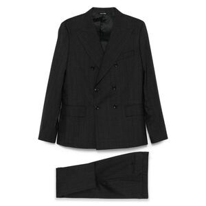 Reveres 1949 Grey Suits - Double  Breasted Suits Men